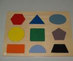 Tabla matrice pentru figuri geometrice. 