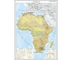 Africa. Harta economica. 1400x1000 mm