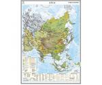 Asia. Harta economica. 1400x1000 mm