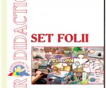Set folii / retroproiector ”Hărți. Epoca Antică”