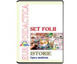 Set folii / retroproiector ”Hărți. Epoca Modernă”
