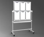 AVIZIER MOBIL CU 6 TABLE